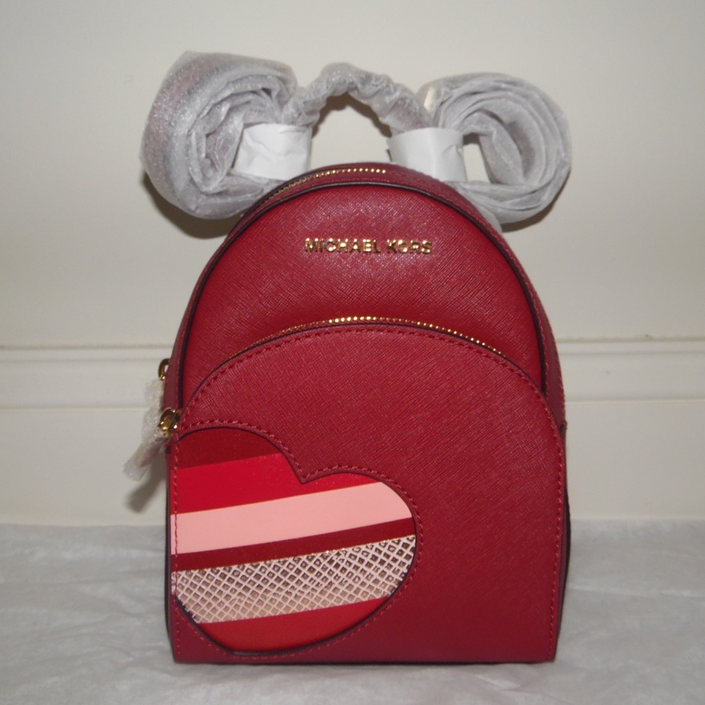 NWT Michael Kors Hearts Abbey XS Back Pack